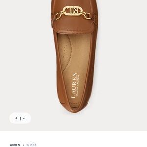 Averi Nappa Leather Loafer-Ralph Lauren